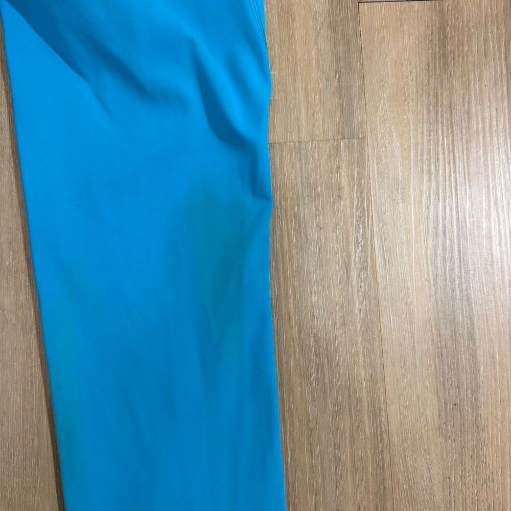 Lululemon Swift Speed Mid Rise Blue Tight Leggings Athletic Athleisure Luxury 4 - Picture 7 of 7